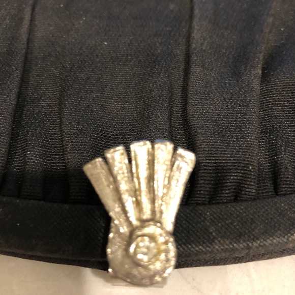 Vintage black Purse 1950s 🖤 - Picture 2 of 3